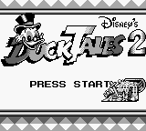 Duck Tales 2 (USA) Title Screen